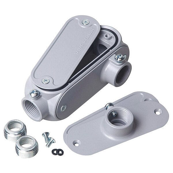 Conduit Outlet Body, 10.0 cu. in Cap.
