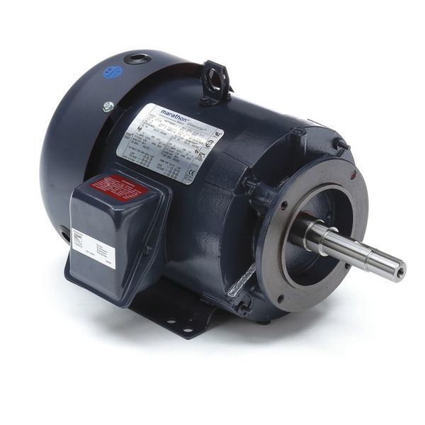 Close-Coupled Pump Motor, 8.0/4.0A, 3 HP