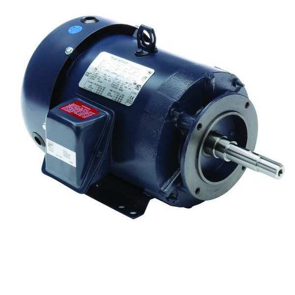 Close-Coupled Pump Motor, 12.0/6.0A, 5 HP