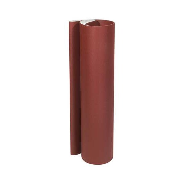 Sanding Belt, Coated, 37 in W, 60 in L, 50 Grit, Coarse, Aluminum Oxide, 340D, Brown