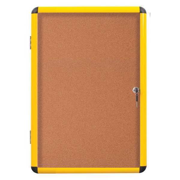 Enclosed Cork Bulletin Board 38