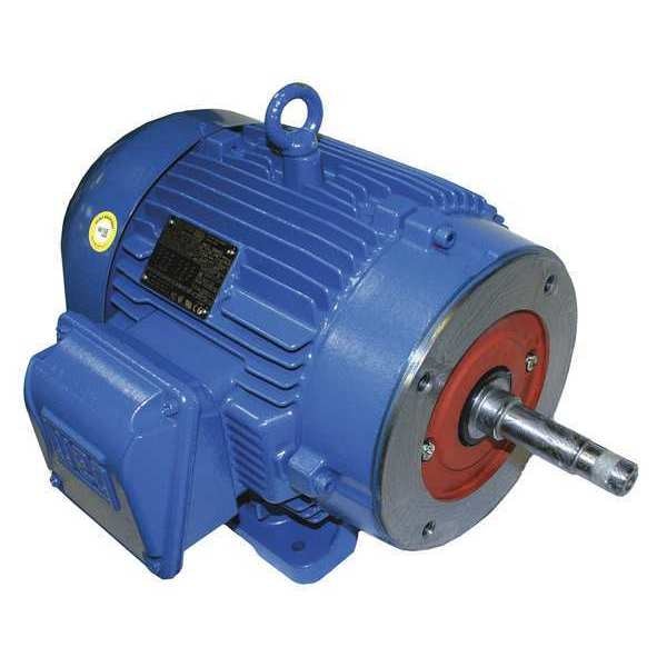 Close-Coupled Pump Motor, 15 HP, 24-5/16