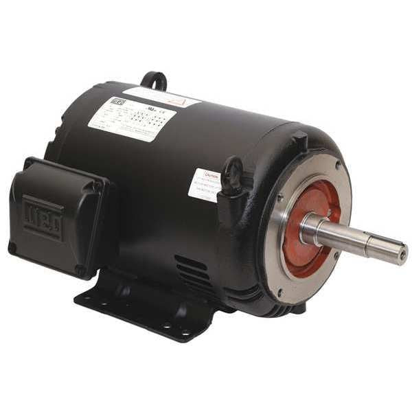 Close-Coupled Pump Motor, 2 HP, 14-1/8