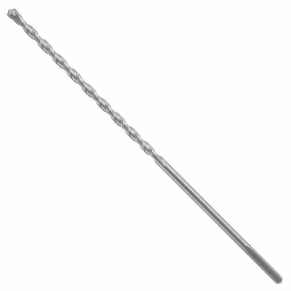 2-Cutter Hammer Drill Bit, Three-Flat Shank 5/16