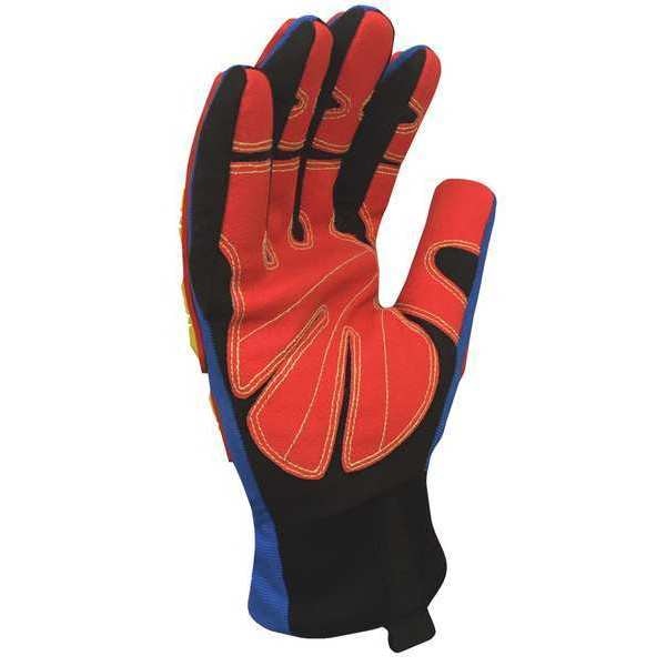 Impact Gloves, Size XL, Blue, PR