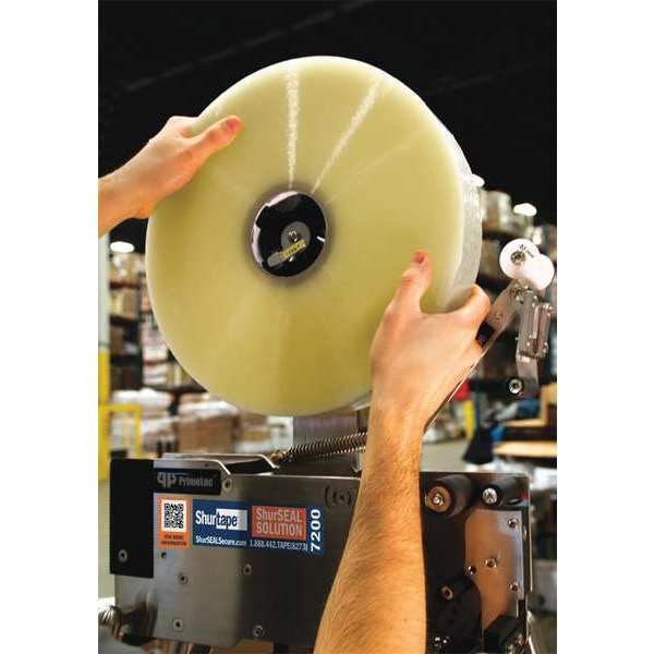 Packaging Tape, 72mm W, 100m L, PK6