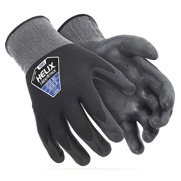 Cut Resistant Coated Gloves, A1 Cut Level, Foam Nitrile, XS, 1 PR
