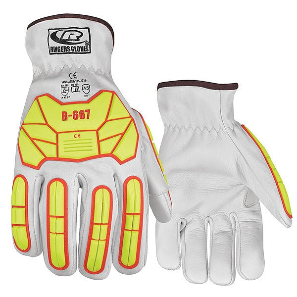 Impact Resistant Gloves, L, PR