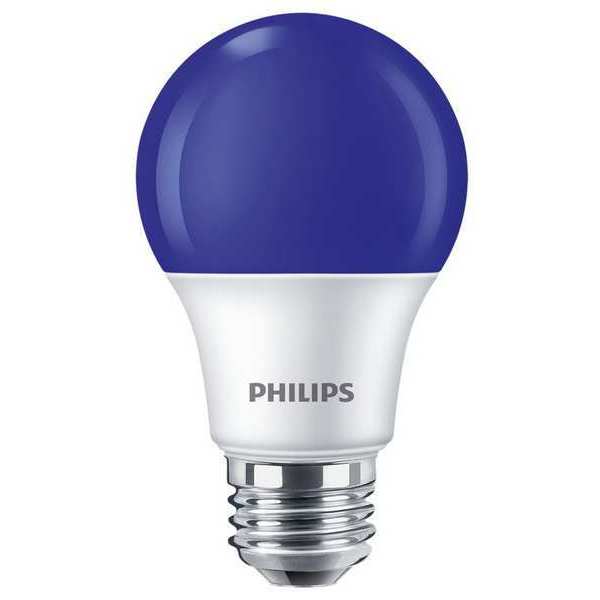 LED Bulb, A19, 3000K, 60 lm, 8W, Bulb Finish: Frosted