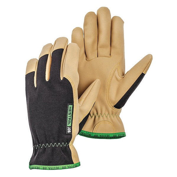 Mechanics Gloves, 3XL, Black/Tan