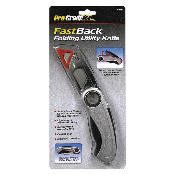 Fastback Folding Utility Knife, Folding Retractable, Folding Knives