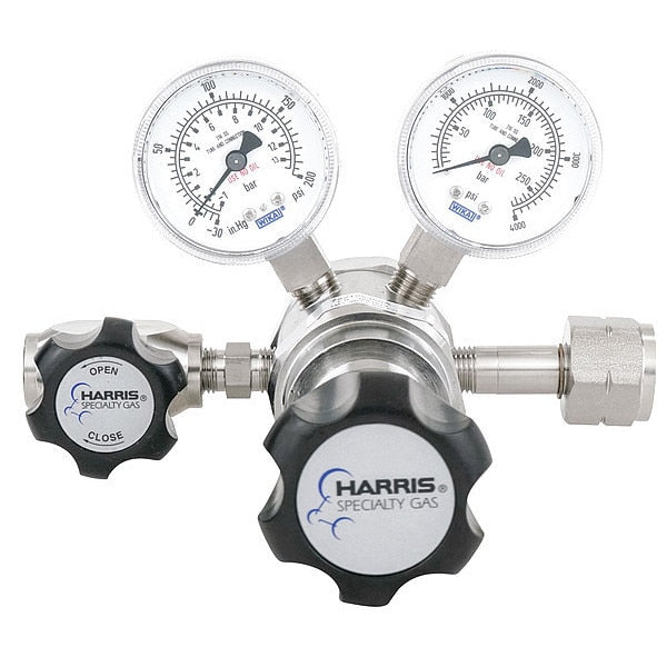 Specialty Gas Regulator, Two Stage, CGA-350, 0 to 125 psi, Use With: Hydrogen, Methane