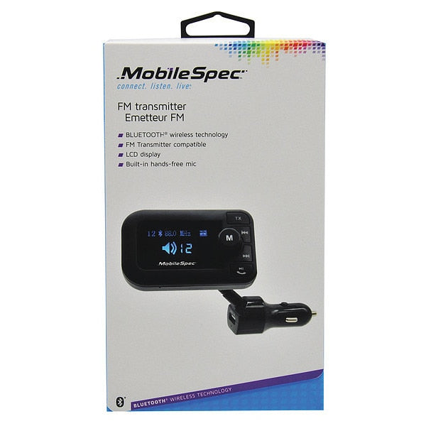 Transmitter, FM, Plastic, Black