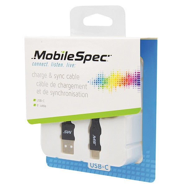 Charger/Sync USB Cable, 8 ft Cable Length
