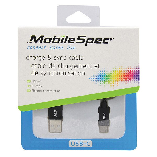 Charger/Sync USB Cable, 5 ft Cable Length