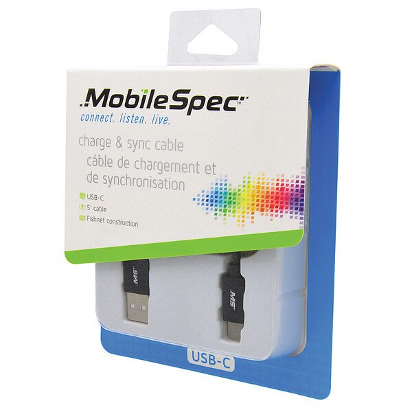 Charger/Sync USB Cable, 5 ft Cable Length