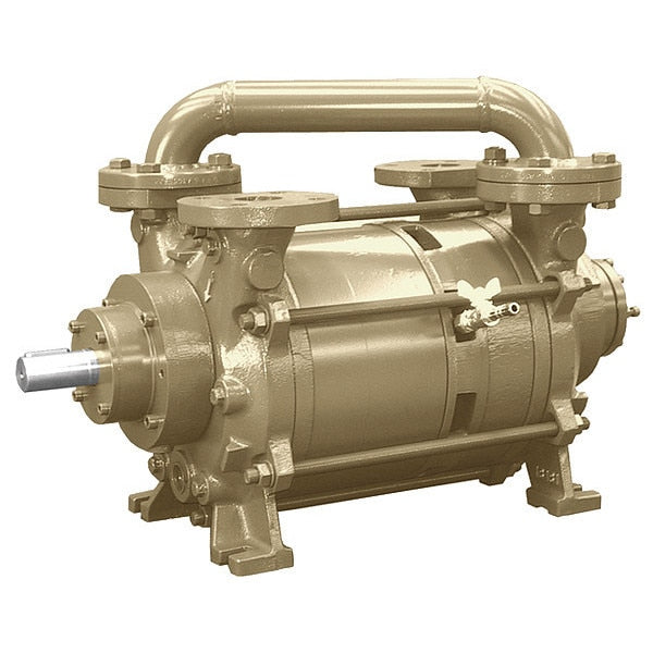 Liquid Ring Vacuum Pump, 2 Stage, 100 cfm