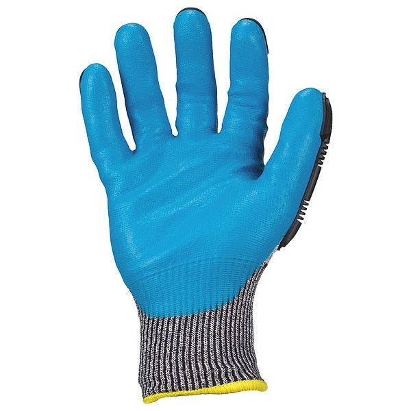 Insulated Winter Gloves, 2XL, HPPE Back, PR