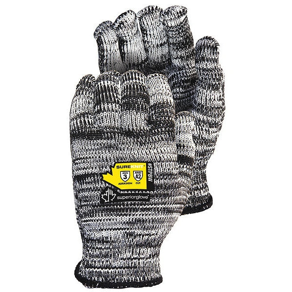 Cut-Resistant Gloves, Glove Size M, PK12