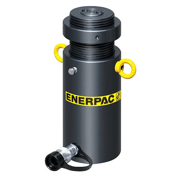 HCL5010, 62 ton Capacity, 9.84 in Stroke, Single-Acting, High Tonnage, Lock Nut Hydraulic Cylinder