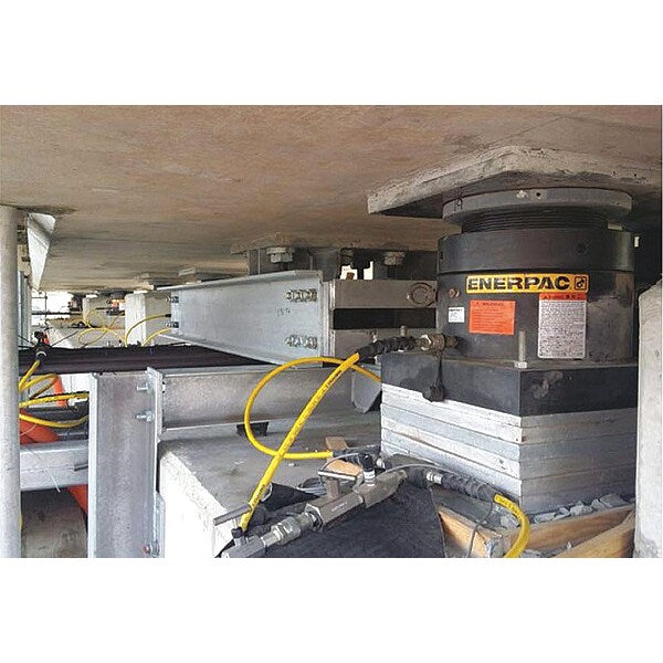 LPL5002, 575 ton Capacity, 1.77 in Stroke, Low Height, Lock Nut Hydraulic Cylinder