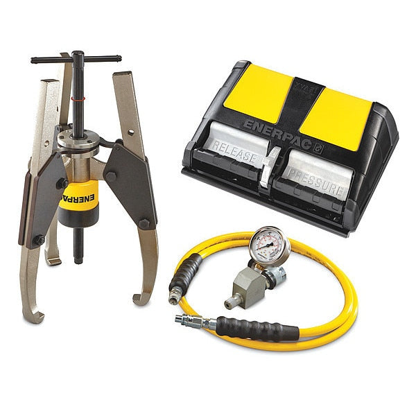 GPS24A, 24 Ton, Hydraulic Sync Grip Puller Set with Air Pump