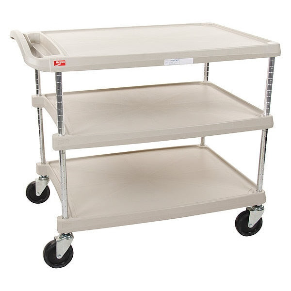 Laboratory Utility Cart, Gray, 35-1/2