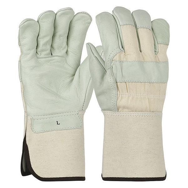 Leather Gloves, M, Gunn Cut, PR, PK12