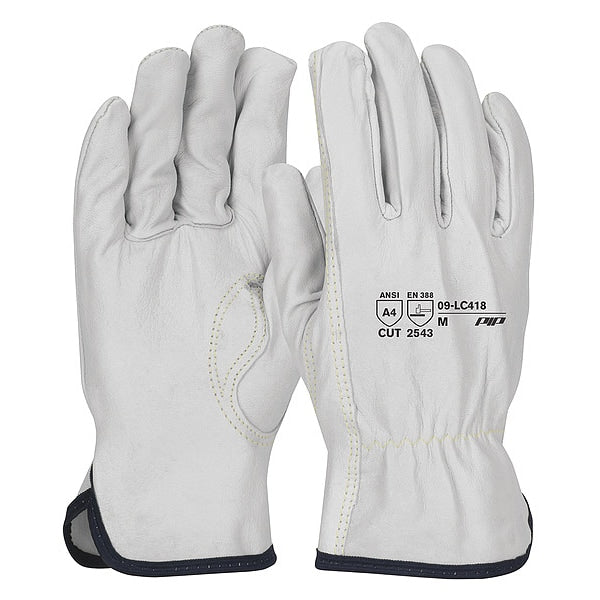 Leather Gloves, 2XL, Gunn Cut, PR, PK12