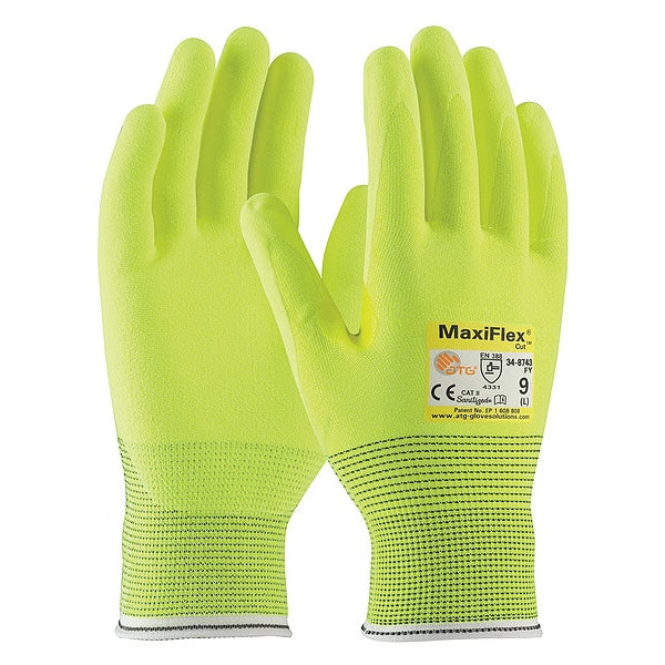 Cut-Resistant Gloves, L, 9