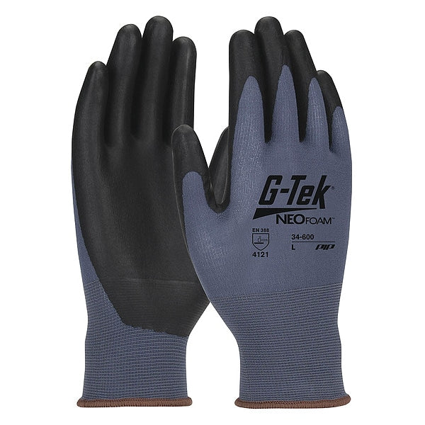 Knit Gloves, XL, Seamless Knit, PR, PK12