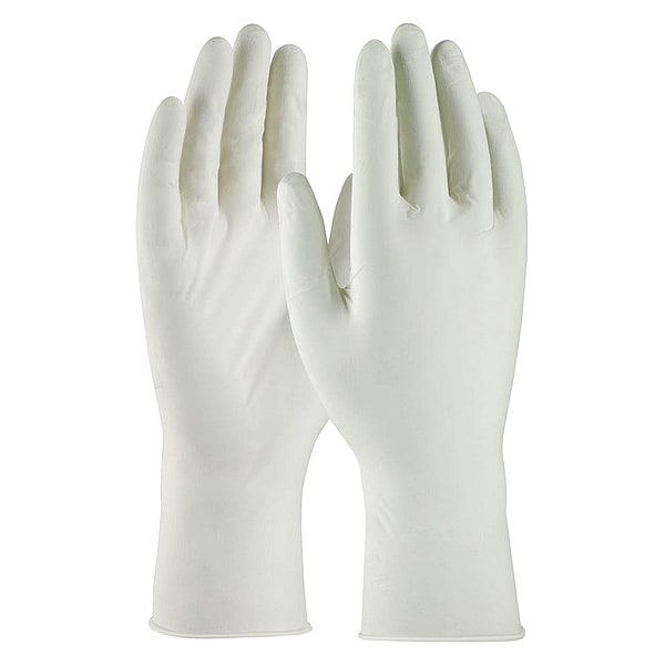 Disposable Gloves, Nitrile, White, 1000 PK