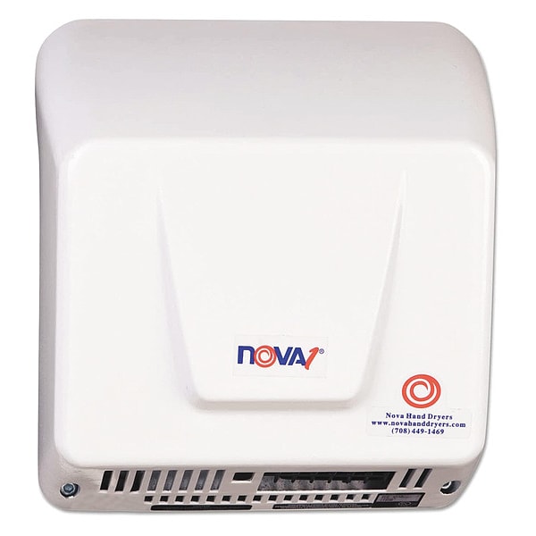 Epoxy, Yes ADA, 100 to 240 VAC, Automatic Hand Dryer