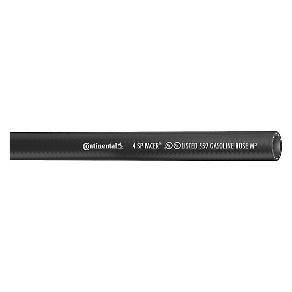 Gasoline Hose, 50 psi, Black, 20 ft. L
