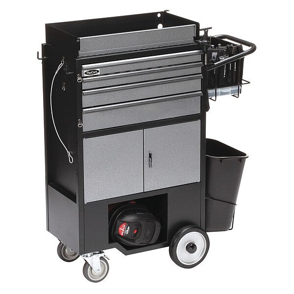 Black, Light Duty, Tool Utility Cart