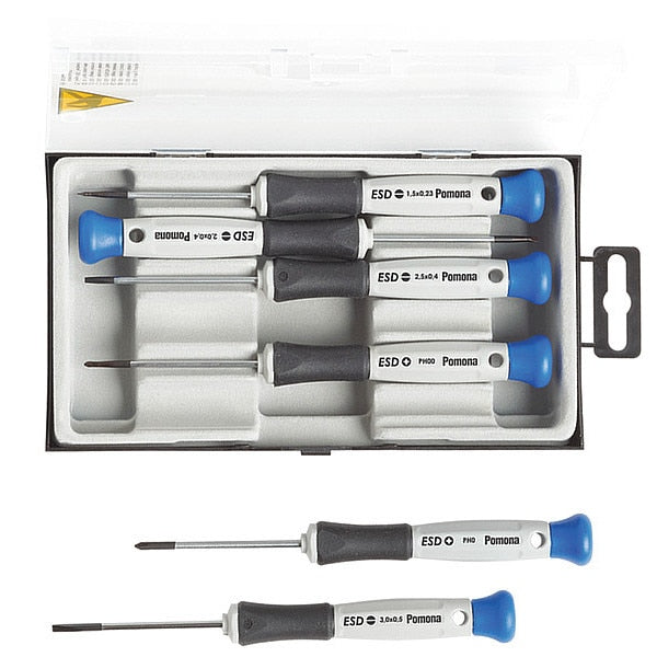 ESD Screwdriver Set, 6 pcs.