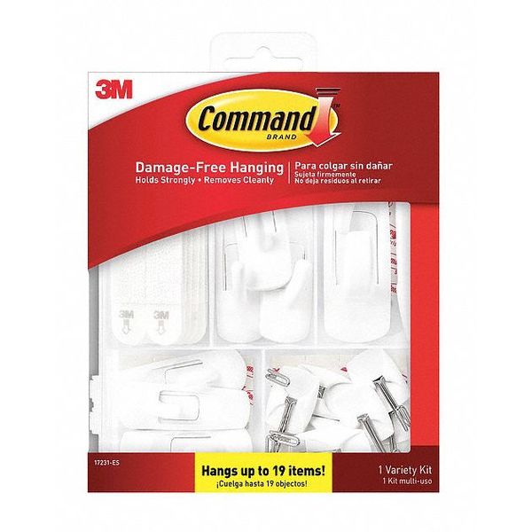 Utility Hook, Adhesive Back, PK14