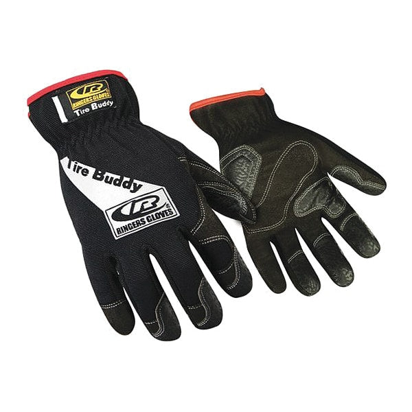 Mechanics Gloves, 10, Black/Black