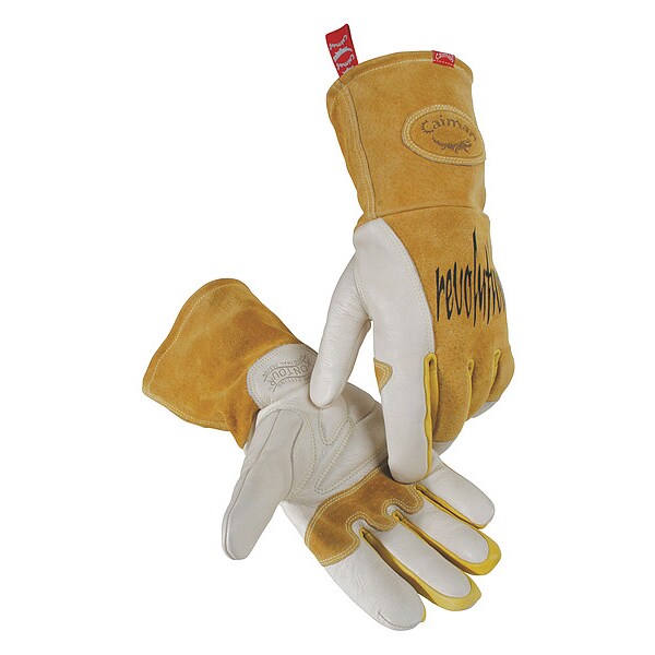 Welding Gloves, Stick, M/8, PR