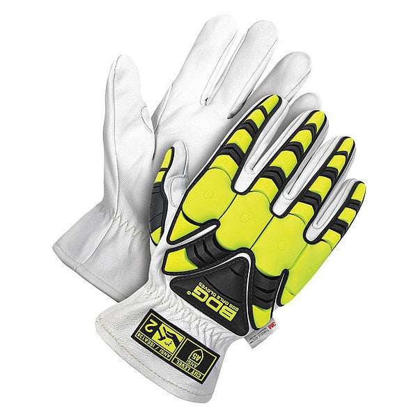 Goatskin Cut Resistant Driver w/ Backhand Protection, Shrink Wrapped, Size X3L