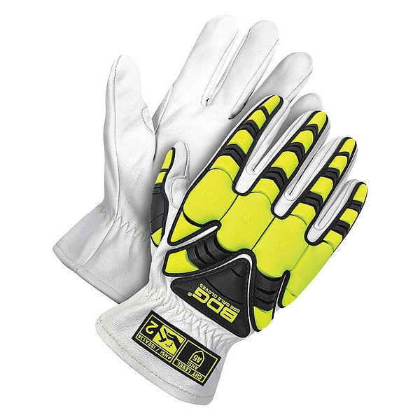 Goatskin Cut Resistant Driver w/ Backhand Protection, Shrink Wrapped, Size X2L