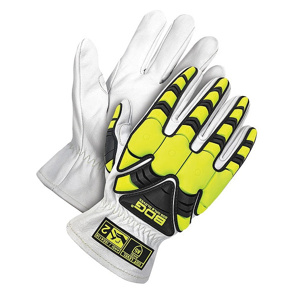 Goatskin Cut Resistant Driver w/ Backhand Protection, Shrink Wrapped, Size XL