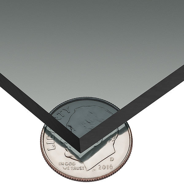 Gray Polycarbonate Plastic Sheet Stock 24