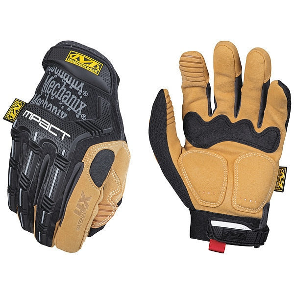 Impact Gloves, M, Black, PR