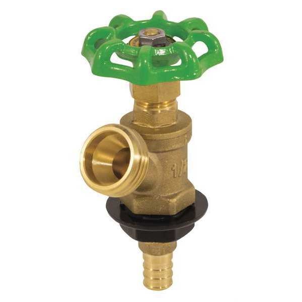 LF Brass Boiler Drain, Comp. End, 1/2
