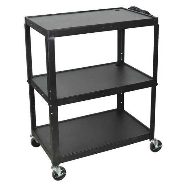 Steel Utility Cart, 3 Shelves