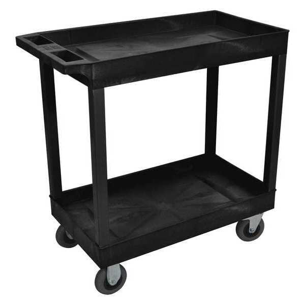 High Density Polyethylene (Shelf), Polyvinyl Chloride (Leg) Cart (2)Tub, W/SP5 Casters, 18