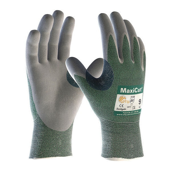 Cut Resistant Coated Gloves, A2 Cut Level, Nitrile, 3XL, 12PK