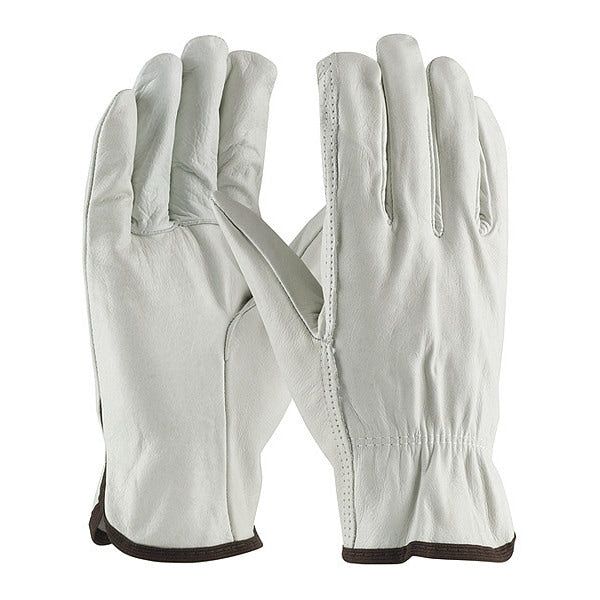 Unlined Leather Drivers Gloves, L, PK12