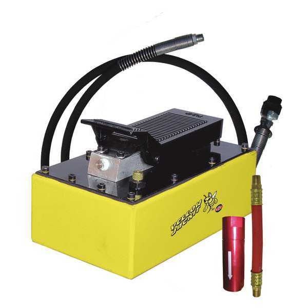 Air/Hydraulic Pump, 5 qt., Metal